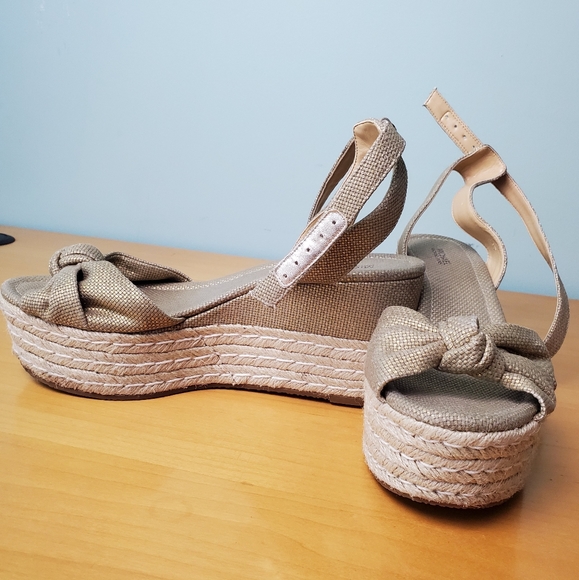 michael kors espadrille wedge